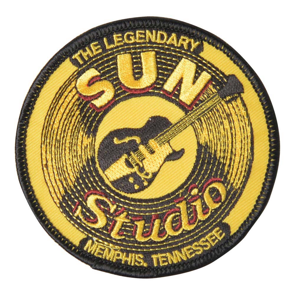 SUN STUDIO サンスタジオ - Iron on Patches Guitar Logo / ワッペン - PGS